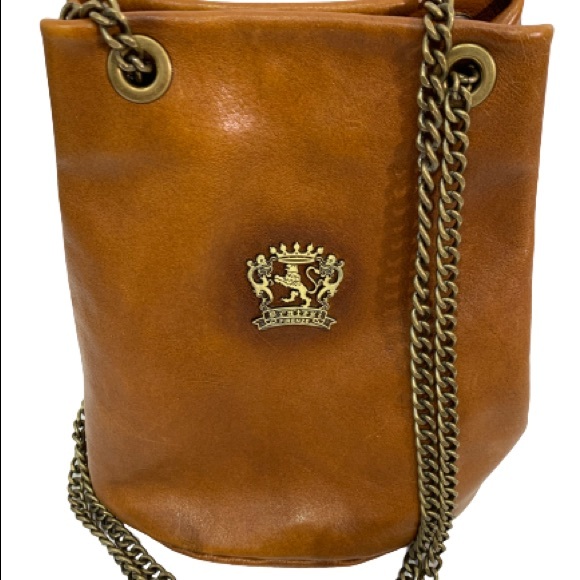 Pratesi Firenze Handbags - Pratesi Firenze Italian Leather Bucket Bag/Purse